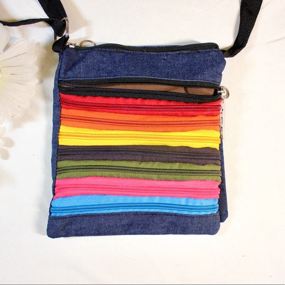 Denim Shoulder Bag - Picture 2 of 4